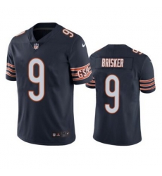 Men's Chicago Bears #9 Jaquan Brisker Navy Vapor untouchable Limited Stitched Jersey