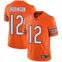 Mens Nike Chicago Bears 12 Allen Robinson Limited Orange Rush Vapor Untouchable NFL Jersey Mens Nike Chicago Bears 12 Allen Robinson Limited Orange Rush Vapor Untouchable NFL Jersey