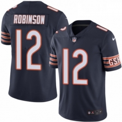 Mens Nike Chicago Bears 12 Allen Robinson Navy Blue Team Color Vapor Untouchable Limited Player NFL Jersey Mens Nike Chicago Bears 12 Allen Robinson Navy Blue Team Color Vapor Untouchable Limited Player NFL Jersey