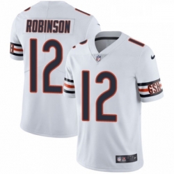 Mens Nike Chicago Bears 12 Allen Robinson White Vapor Untouchable Limited Player NFL Jersey Mens Nike Chicago Bears 12 Allen Robinson White Vapor Untouchable Limited Player NFL Jersey