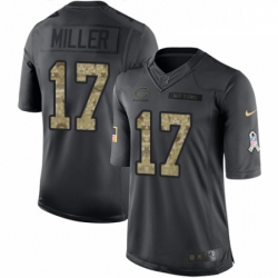 Mens Nike Chicago Bears 17 Anthony Miller Limited Black 2016 Salute to Service NFL Jersey Mens Nike Chicago Bears 17 Anthony Miller Limited Black 2016 Salute to Service NFL Jersey
