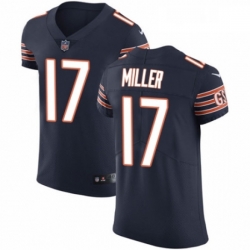 Mens Nike Chicago Bears 17 Anthony Miller Navy Blue Team Color Vapor Untouchable Elite Player NFL Jersey