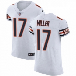 Mens Nike Chicago Bears 17 Anthony Miller White Vapor Untouchable Elite Player NFL Jersey