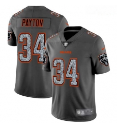 Nike Bears 34 Walter Payton Gray Camo Vapor Untouchable Limited Jersey