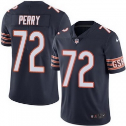 Nike Bears #72 William Perry Navy Blue Team Color Mens Stitched NFL Vapor Untouchable Limited Jersey