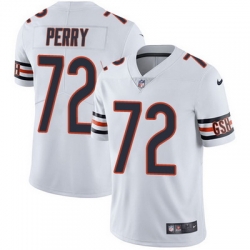 Nike Bears #72 William Perry White Mens Stitched NFL Vapor Untouchable Limited Jersey