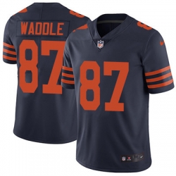 Nike Bears #87 Tom Waddle Navy Blue Alternate Mens Stitched NFL Vapor Untouchable Limited Jersey