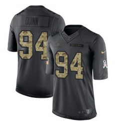 Nike Bears 94 Robert Quinn Black Men Stitched NFL Limited 2016 Salute to Service Jersey