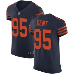 Nike Bears #95 Richard Dent Navy Blue Alternate Mens Stitched NFL Vapor Untouchable Elite Jersey