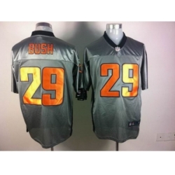 Nike Chicago Bears 29 Michael Bush Grey Elite shadow NFL Jersey