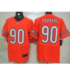 Nike Chicago Bears 90 Julius Peppers Orange Elite NFL Jersey