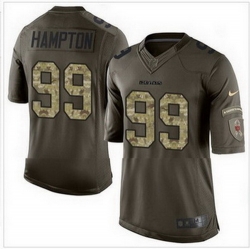 Nike Chicago Bears #99 Dan Hampton Green Mens Stitched NFL Limited Salute to Service Jersey