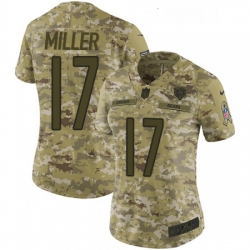 Womens Nike Chicago Bears 17 Anthony Miller Limited Camo 2018 Salute to Service NFL Jersey