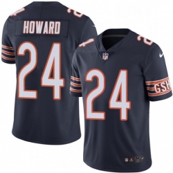 Youth Nike Chicago Bears 24 Jordan Howard Elite Navy Blue Team Color NFL Jersey