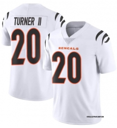 Men Nike DJ Turner #20 White Cincinnati Bengals Team F U S E Stitched NFL Jersey Men Nike DJ Turner #20 White Cincinnati Bengals Team F U S E Stitched NFL Jersey