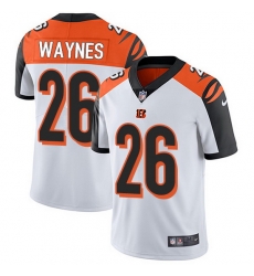 Nike Bengals 26 Trae Waynes White Men Stitched NFL Vapor Untouchable Limited Jersey 965