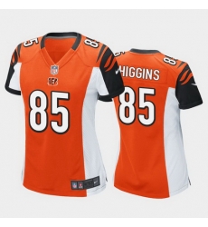 women tee higgins cincinnati bengals orange game jersey 