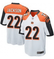 Nike Bengals #22 William Jackson White Youth Stitched NFL Elite Jersey