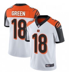 Youth Nike Cincinnati Bengals 18 AJ Green Elite White NFL Jersey