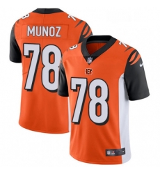 Youth Nike Cincinnati Bengals 78 Anthony Munoz Vapor Untouchable Limited Orange Alternate NFL Jersey