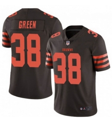 Men Cleveland Browns 38 A.J. Green Brown Rush Limited Limited Jersey