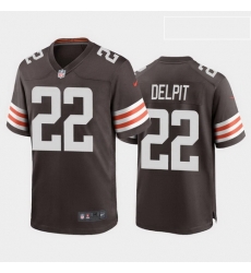 men grant delpit cleveland browns brown game jersey