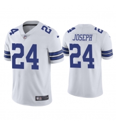 Men Dallas Cowboys 24 Kelvin Joseph Dallas Cowboys Vapor Limited White Jersey