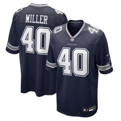 Men Dallas Cowboys  40 Von Miller Navy 2026 Vapor Untouchable Limited Stitched Football Jersey