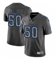 Mens Nike Dallas Cowboys 50 Sean Lee Gray Static Vapor Untouchable Limited NFL Jersey