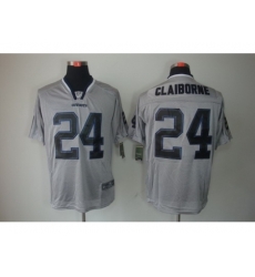 Nike Dallas Cowboys 24 Morris Claiborne Grey Elite Lights Out NFL Jersey