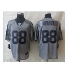 Nike Dallas Cowboys 88 Dez Bryant Grey Elite Lights Out NFL Jersey