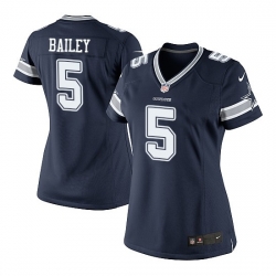 Women Nike Dan Bailey Dallas Cowboys Limited Team Color Jersey  Navy Blue