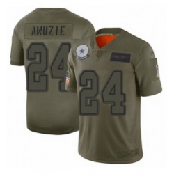 Womens Dallas Cowboys 24 Chidobe Awuzie Limited Camo 2019 Salute to Service Football Jersey