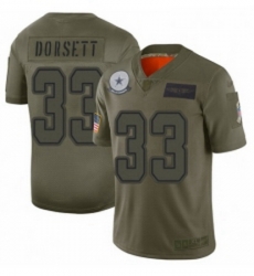 Womens Dallas Cowboys 33 Tony Dorsett Limited Camo 2019 Salute to Service Football Jersey