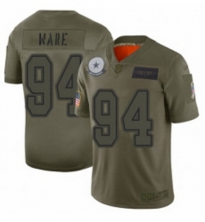 Womens Dallas Cowboys 94 DeMarcus Ware Limited Camo 2019 Salute to Service Football Jersey