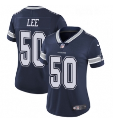 Womens Nike Dallas Cowboys 50 Sean Lee Elite Navy Blue Team Color NFL Jersey