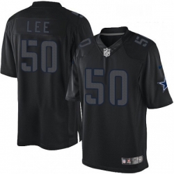 Youth Nike Dallas Cowboys 50 Sean Lee Limited Black Impact NFL Jersey