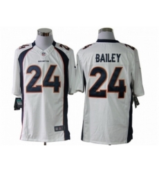 Nike Denver Broncos 24 Champ Bailey White Limited NFL Jersey