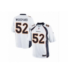 Nike Denver Broncos 52 Wesley Woodyard white Limited NFL Jersey