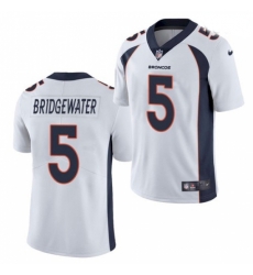 Youth Teddy Bridgewater Denver broncos White Vapor Limited jersey