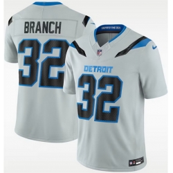 Men Detroit Lions  32 Brian Branch Silver 2026 F U S E  Rivalries Collection Limited Stitched Football Jerseys