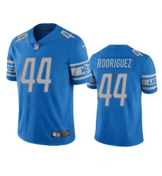 Men Detroit Lions 44 Malcolm Rodriguez Blue Vapor Untouchable Limited Stitched Jersey