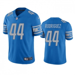 Men Detroit Lions 44 Malcolm Rodriguez Blue Vapor Untouchable Limited Stitched Jersey