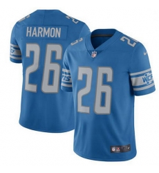 Nike Detroit Lions 26 Duron Harmon Blue Team Color Men Stitched NFL Vapor Untouchable Limited Jersey