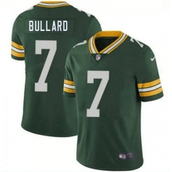 Men Green Bay Packers  7 Javon Bullard Green 2026 Vapor Untouchable Limited Stitched Football Jersey