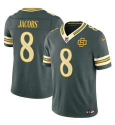 Men Green Bay Packers 8 Josh Jacobs Dark Green 2026 F U S E Rivalries Collection Limited Stitched Football Jersey Men Green Bay Packers 8 Josh Jacobs Dark Green 2026 F U S E Rivalries Collection Limited Stitched Football Jersey