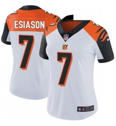 Womens Nike Cincinnati Bengals 7 Boomer Esiason Vapor Untouchable Limited White NFL Jersey