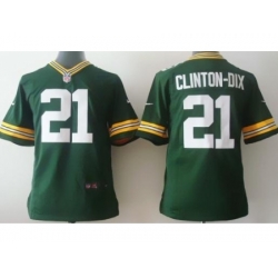 Youth Nike Green Bay Packers 21 Ha Ha Clinton-Dix Green NFL Jerseys