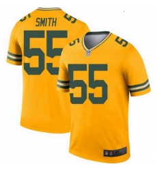 Youth Nike Green Bay Packers 55 Za'Darius Smith Legend Gold Limited Jersey