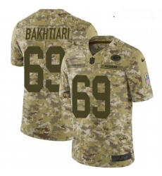 Youth Nike Green Bay Packers 69 David Bakhtiari Limited Camo 2018 Salute to Service NFL Jersey